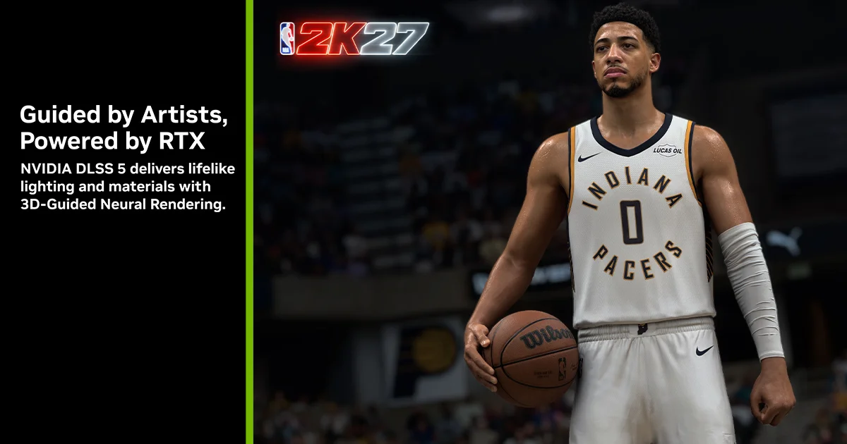 Neural rendering w NBA 2K27 — materiał prasowy NVIDII