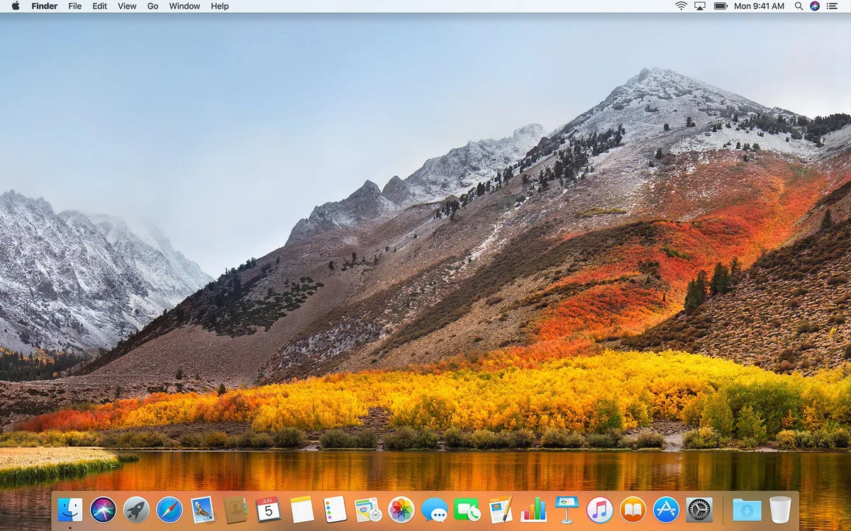 macOS 10.13 High Sierra. Źródło: osxdaily.com