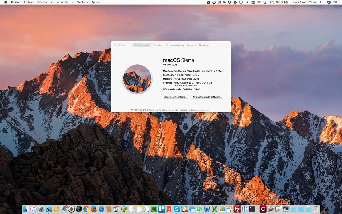 macOS 10.12 Sierra. Źródło: macupdate.com