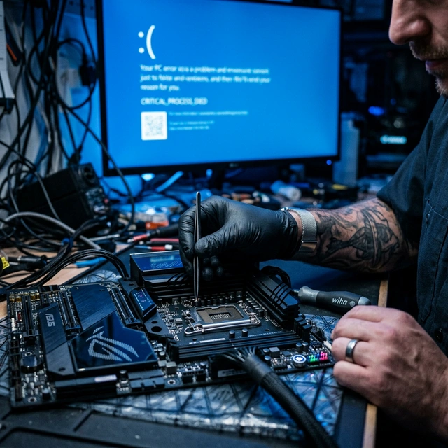 Niebieski ekran śmierci, BSOD. Przyczyny, diagnoza i naprawa