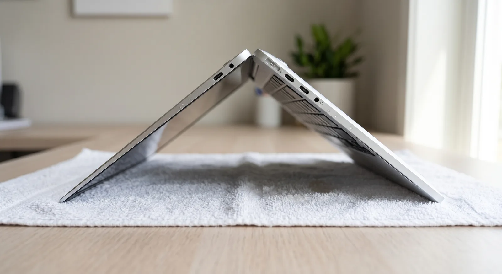 Pierwsza pomoc: laptop odwrócony w namiot po zalaniu