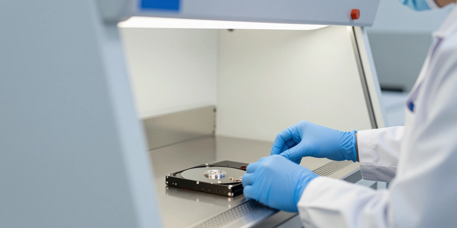 Profesjonalne laboratorium odzyskiwania danych